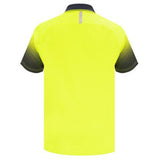 Polo Day Only Lightweight 150GSM Polyester Mountain Peak Yellow/Navy Medium