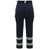 Trouser Womens Lightweight Stretch P/C 190GSM Taped Navy S10 W17001NT-10 - Bison
