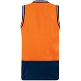 Singlet Orange Navy - Bison L 26105ON-L