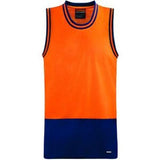 Singlet Orange Navy - Bison 4XL 26105ON-4XL