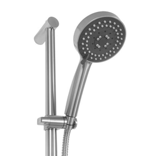 Deluna Multi Spray Handshower Set with Rail Brushed Stainless - Aquatica