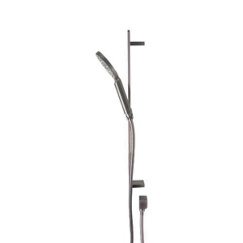 Prestigio Multi Spray Handshower Set Separate Elbow Round Head Gun Metal