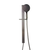Prestigio Single Spray Handshower Set Built-In Elbow Round Head Gun Metal