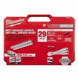 Socket Set 3/8 Inch Drive 29 Piece SAE/Metric - Milwaukee