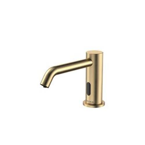 Liano II Sensor Hob Mounted Soap Dispenser Brushed Brass