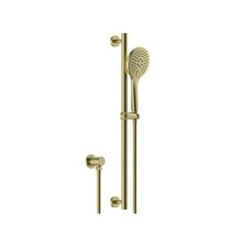 Slide Shower With 3 Function Handshower Brushed Gold - Pioneer