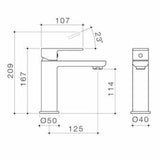 Luna Basin Mixer Leadfree