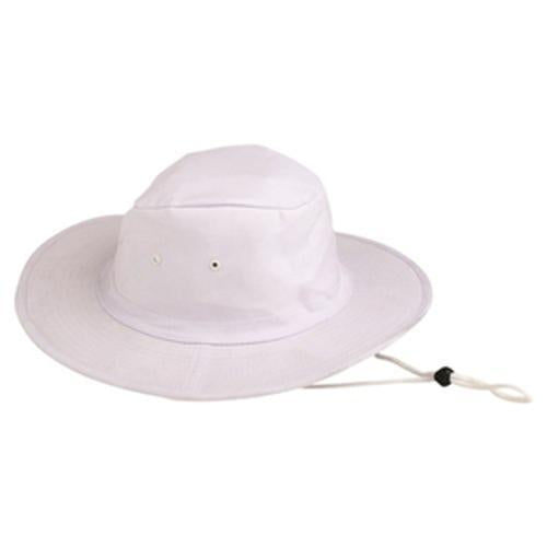 Sun Hat Polycotton White - Pro Choice L