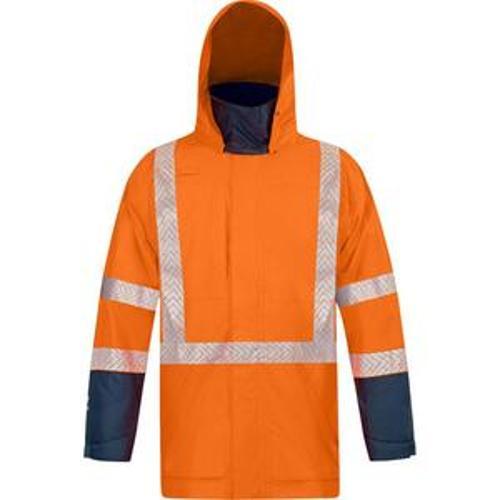 Stamina Eco Jacket TTMC-23 Orange/Navy - Bison S