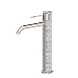 Opal Tall Basin Mixer Brushed Nickel - Nero
