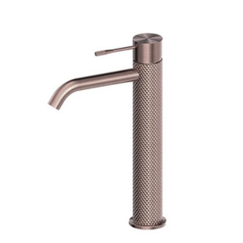 Opal Tall Basin Mixer Brushed Bronze - Nero