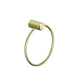 Opal Towel Ring Brushed Gold - Nero