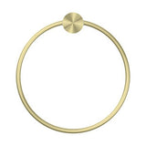 Opal Towel Ring Brushed Gold - Nero