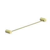 Opal Single Towel Rail - Nero 600mm Brushed Gold