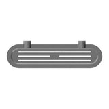 Opal Metal Shower Shelf Graphite - Nero