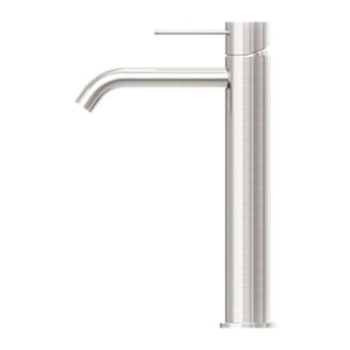 Mecca Tall Basin Mixer Brushed Nickel - Nero