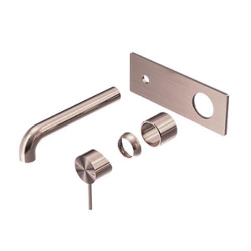 Mecca Wall Basin/Bath Mixer - Nero 230mm Trim Kit Brushed Bronze