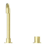 Mecca Basin Mixer Square Brushed Gold - Nero