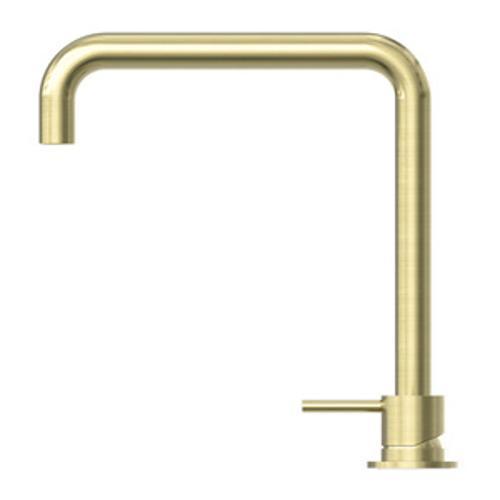 Mecca Basin Mixer Square Brushed Gold - Nero