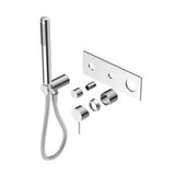 Mecca Shower Mixer Diverter System Trim Kit Chrome - Nero