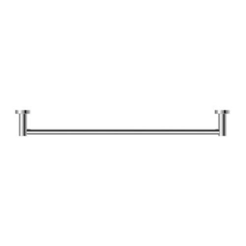Mecca Single Towel Rail - Nero 600mm Chrome