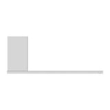 Celia Toilet Roll Holder Chrome - Nero