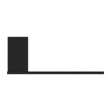 Celia Toilet Roll Holder Matte Black - Nero