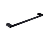 Celia Single Towel Rail - Nero 800mm Matte Black