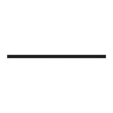 Celia Single Towel Rail - Nero 800mm Matte Black