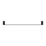 Celia Single Towel Rail - Nero 800mm Matte Black