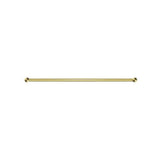 Mecca New Double Towel Rail - Nero 600mm Brushed Gold
