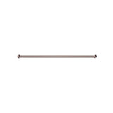 Mecca New Double Towel Rail - Nero 600mm Brushed Bronze