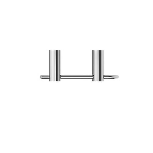 Mecca New Toilet Roll Holder Chrome - Nero