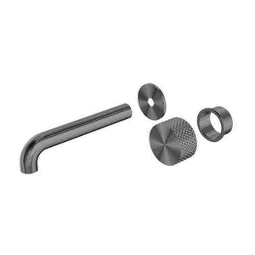 Opal Progressive Wall Basin Set - Nero 260mm Trim Kit Graphite