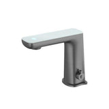 Claudia Sensor Mixer White Top Display Gun Metal - Nero