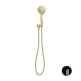 Opal Shower On Bracket Air Shower Brushed Gold - Nero