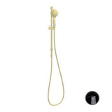 Opal Shower Rail With Air Shower Brushed Gold - Nero