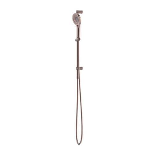 Opal Shower Rail Brushed Bronze - Nero