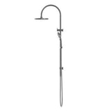 Mecca Twin Shower Gun Metal - Nero