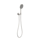 Mecca Shower On Bracket With Air Shower II Brushed Nickel - Nero