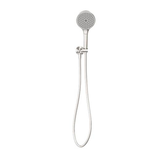 Mecca Shower On Bracket With Air Shower II Brushed Nickel - Nero