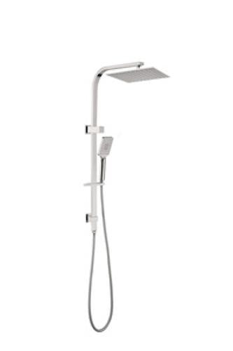 Celia Twin Shower Brushed Nickel - Nero