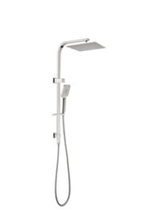 Celia Twin Shower Brushed Nickel - Nero