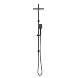 Square Project Twin Shower Matte Black - Nero