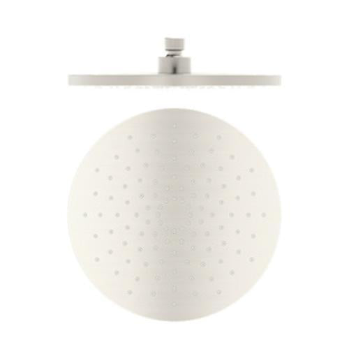 250mm ABS Round Shower Head Brushed Nickel - Nero