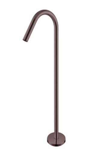 Mecca Freestanding Bath Spout Only Brushed Bronze - Nero