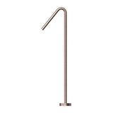 Mecca Freestanding Bath Spout Only Brushed Bronze - Nero