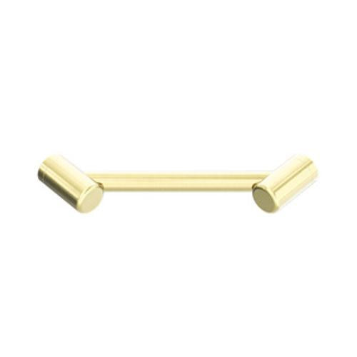 Mecca Care 25mm Footrest Corner Grab Rail 215mm Brushed Gold - Nero