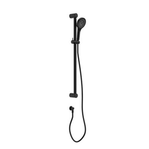 Mecca Care 32mm Grab Rail And Adjustable Shower Rail Set 900mm Matte Black