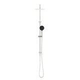 Round Project Twin Shower 4 Star Rating Brushed Nickel - Nero
